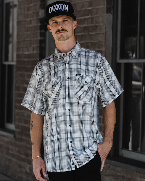 CHAPLIN BAMBOO SHORT SLEEVE BUTTON UP - MENS